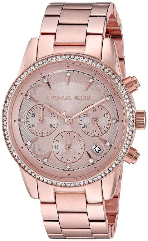 is michael kors diamonds real|michael kors white diamond watch.